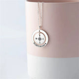 Custom Stainless Steel Necklace for Women - Engraved Name Pendant