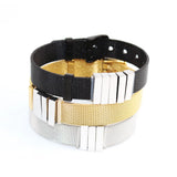 Custom Stainless Steel Bracelet with Family Name & Date Engraving