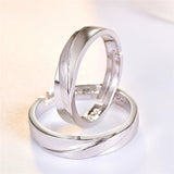 Personalized Stainless Steel Wedding Rings for Kids 2pcs/pair