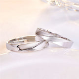 Personalized Stainless Steel Wedding Rings for Kids 2pcs/pair