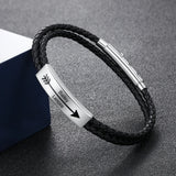 Custom Name Bar Bracelet for Him