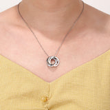 Personalized Name Necklace with Birthstones