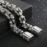 Personalized Stainless Steel Skull Ghost Head Bracelet for Men
