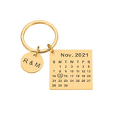 Customized Stainless Steel Engraved Keychain for Dad
