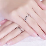 Personalized Stainless Steel Infinity Rings