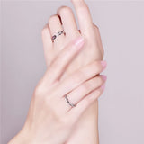 Personalized Stainless Steel Infinity Rings