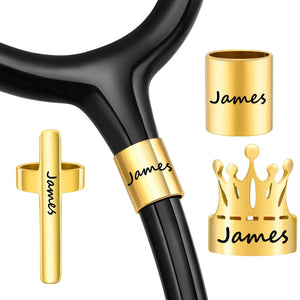 Personalized Stethoscope With ID Name Tag Accessories