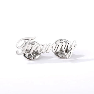 Personalized Name Brooch for Women