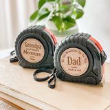 Personalized Tape Measure For Dad in Two Designs