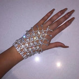 Tassel Rhinestone Bracelet for Women