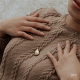 Teardrop Urn Necklace Pendant for Ashes