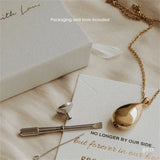 Teardrop Urn Necklace Pendant for Ashes