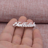 Personalized Stainless Steel Name Brooch