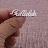 Personalized Stainless Steel Name Brooch