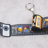 Personalized Film Roll Keyring Memorial Valentines Gift