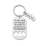 Custom Name Keychain Engraved Anti-Lost Keyring