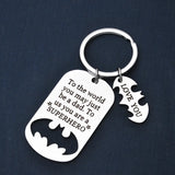 Custom Name Keychain Engraved Anti-Lost Keyring