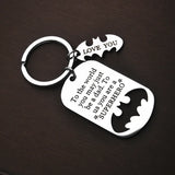 Custom Name Keychain Engraved Anti-Lost Keyring