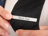 Personalized Tie Clips Groomsmen Tie Bar Stainless Steel Tie Clip