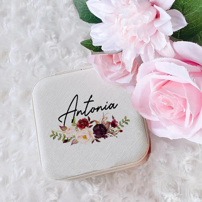 Travel Jewelry Case - Personalized Gift