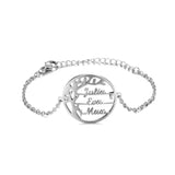 Personalized Tree of Life Bracelet