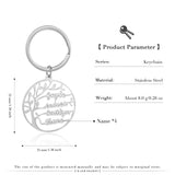 Custom Tree of Life Keychain with 1-4 Names