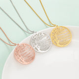 Personalized Tree of Life Necklace with 1-7 Names