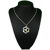 Personalized Triple Heart Birthstone Necklace