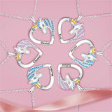 Personalized Unicorn Necklace with Name Pendant