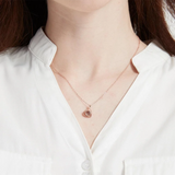 Personalized Christmas Photo Projection Heart Necklace