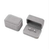 Velvet Double Rings Earring Organizer Case