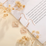 Personalized Vertical Name Earrings Name Earrings Dangle Name Earrings for Women