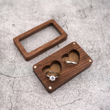 Personalized Wooden Wedding Ring Box