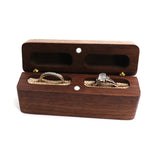 Personalized Wooden Wedding Ring Box