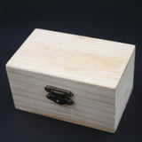 Personalized Wedding Wood Ring Box Holder Any Text Pattern