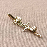 Custom Name Hairpin Stainless Steel Hair Clip Gift