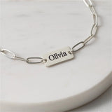 Personalized Engraved Stainless Steel Bangle