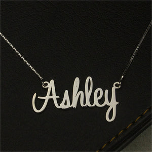Personalized Stainless Steel Name Necklace Pendant Jewelry for Girlfriend