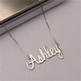 Personalized Stainless Steel Name Necklace Pendant Jewelry for Girlfriend