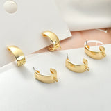 Metal U-Shape Earrings DIY Accessories