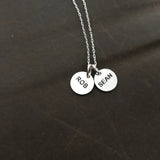 Personalized Bar Necklace for Mom Stainless Steel Nameplate Jewelry