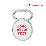 Custom Dad Photo Magnet Bottle Opener