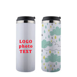 Personalized 420ml Stainless Steel Coffee Cup with Photo