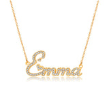 Temperament Stainless Steel Diamond Necklace Pendant