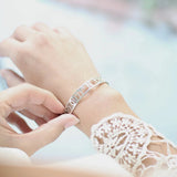 Personalized Hollow Bracelet for Her