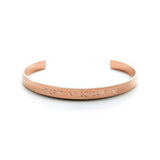 Personalized Stainless Steel Bracelet with Golden Date for Birthday