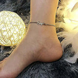 Personalized Name Anklet Bracelet Stainless Steel Women