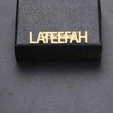 Personalized Stainless Steel Brooch for Men and Women
