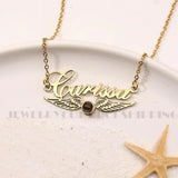 Personalized Projection Pendant Necklace