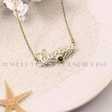 Personalized Projection Pendant Necklace